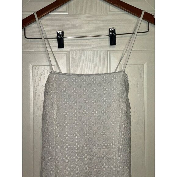 NWT Lulu’s Lace Travel White Floral Crochet Lace Backless Mini Dress Size Large - Picture 6 of 16